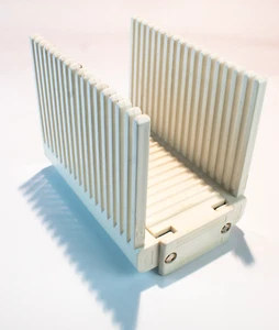 Vintage West Bend BREAD SLICING GUIDE Collapsible Sides Compact Storage - Picture 1 of 4