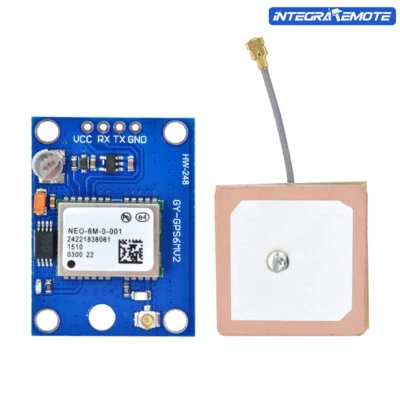 1/2/5PCS GYGPS6MV2 GPS Flight Controller NEO-6M Module For Arduino MWC IMU APM2 - Image 1 of 4