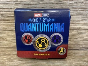 Marvel Ant-Man and the Wasp Quantumania Pin Badge #1 Disney Movie Insiders NEW - Picture 1 of 5