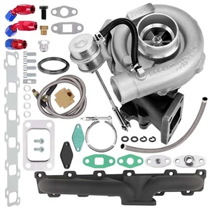 Manifold+Turbo charger KIT Fit Nissan Safari Patrol (4.2L)TD42 TD42T1 GQ GU Y60 - Picture 1 of 10