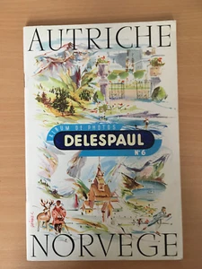 ALBUM PHOTO CHOCOLAT DELESPAUL HAVEZ N°6 AUTRICHE NORVEGE F94 - Imagen 1 de 1