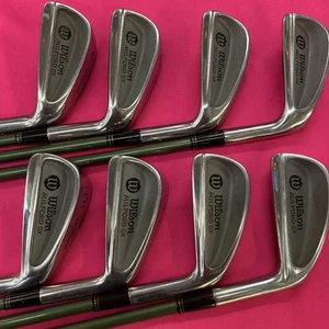 Wilson Milford DX Iron Set 8pcs 3-PW Graphite Shaft Flex Reguler - Picture 1 of 6