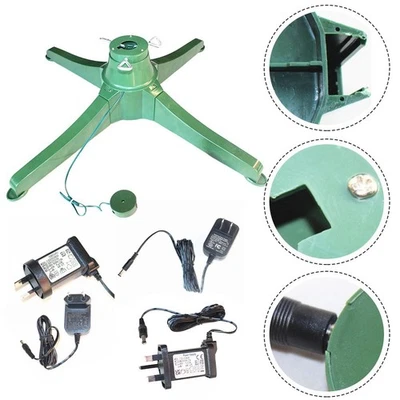 Electric Christmas Tree Stand 360° Rotating Rechargeable Christmas Tree Stand - Image 1 of 4