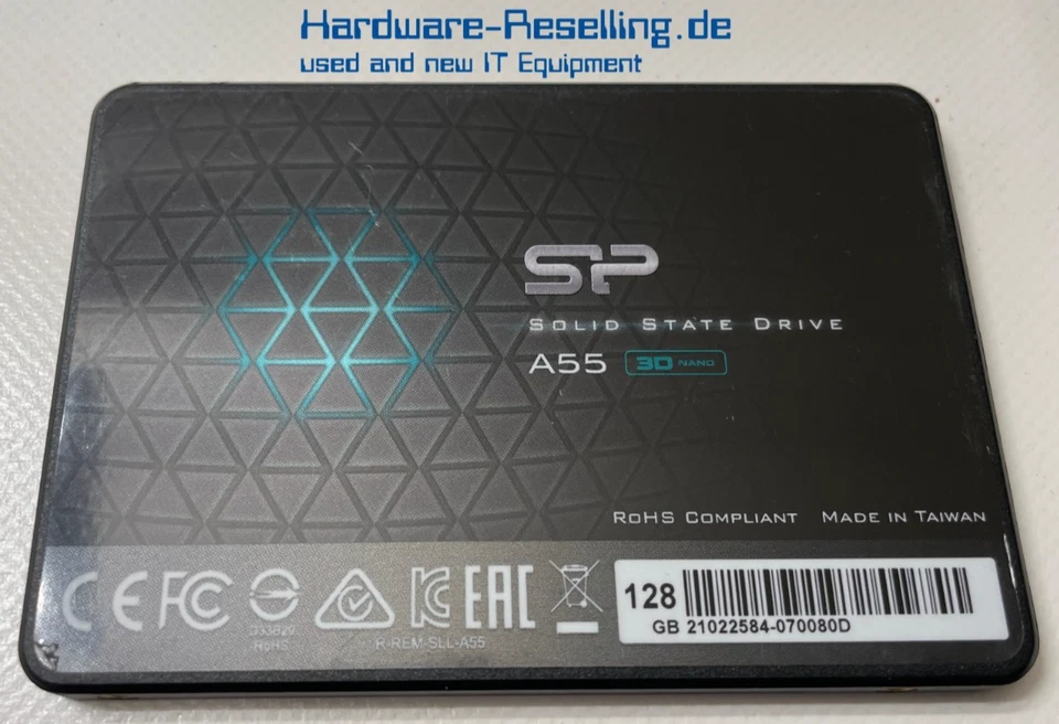 Silicon Power 128GB SSD 3D Nand A55 SLC Cachette SATA III 2,5 " Interne SSD - Photo 1/1