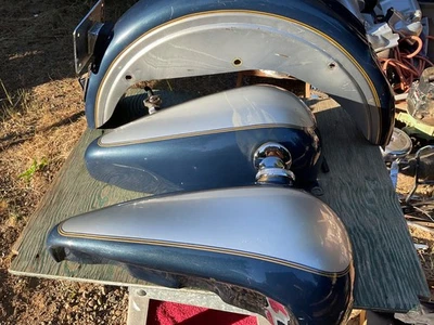 БЕНЗОБАКИ И КРЫЛО HARLEY-DAVIDSON FX SUPER GLIDE FXSB FXS FXB STURGIS С ЛОПАТОЙ - Изображение 1 из 4