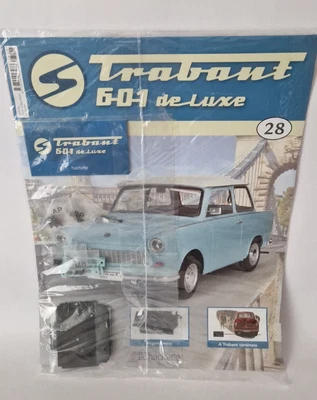 Trabant 601 de Luxe 1:8 Baumodel Nr  Ausgabe 28 DDR PKW 1/8 Hachette Bauteil - Bild 1 von 2