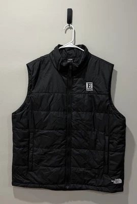 The North Face Mens Everyday Insulated Vest Size XL Black Puffer Company Logo - Image 1 of 4