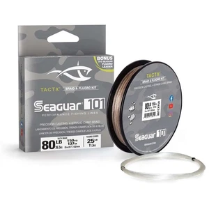 Seaguar 101 TactX Braid FluoroLeader Fishing Line - Picture 1 of 8