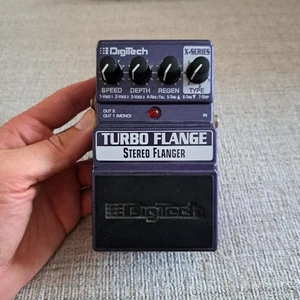 Digitech Turbo Flange rare vintage flanger pedal with box - Picture 1 of 5