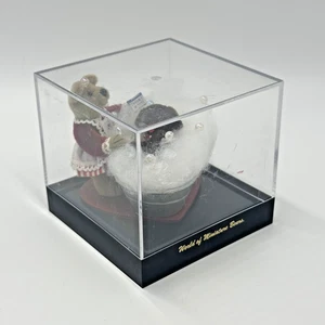 Welt der Miniaturbären "Badezeit" Szene von Marie Fuertes 3" mit Etui - Bild 1 von 5