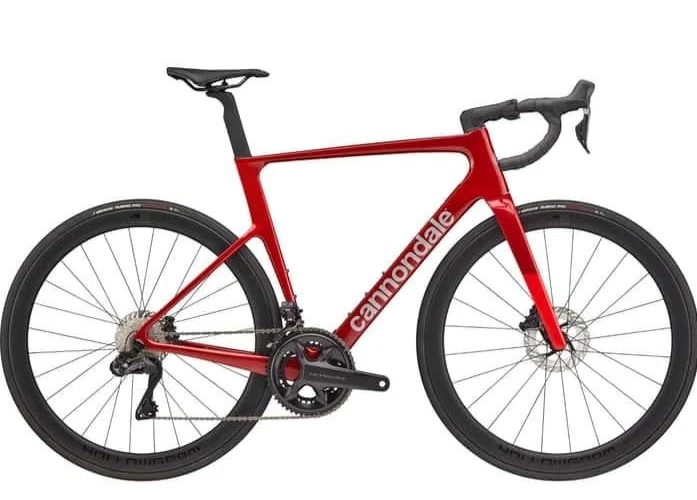 CANNONDALE SUPERSIX EVO 2 Ultegra Di2 Road Red Grey 56cm Retail $6000 - Image 1 of 1