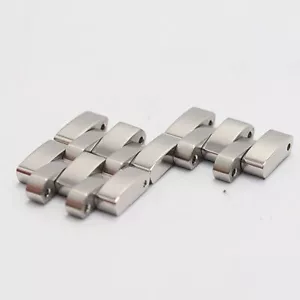 Tissot Genuine 3 Link T461 Mens Ladies Watch Band Bracelet Parts Silver 18mm - Picture 1 of 3