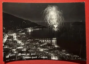 Cartolina - Alassio ( Savona) - Riviera dei Fiori - Notturno - 1955 ca. - Foto 1 di 1
