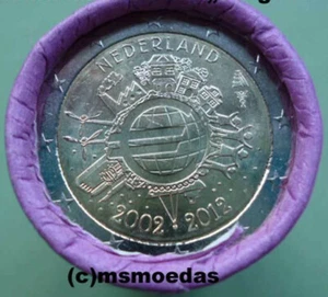 Paesi Bassi 2 euro 2012 euro contante TYE rotolo monete commemorative con monete da 25 x 2 € - Foto 1 di 2