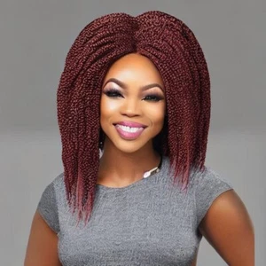 Janet Collection TRIPLE AFRO TWIST BRAID Color: OE2TBURG - Picture 1 of 11