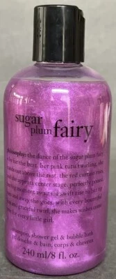 Philosophy - "Sugar Plum Fairy" - Champú/Gel de ducha/Baño de burbujas - 8 oz - Sellado Foto 1 de 3