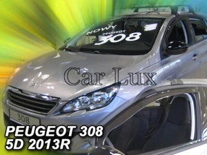 Deflectores de aire Derivabrisas cortavientos delanteros PEUGEOT 308 II - Imagen 1 de 5