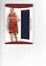 GORAN DRAGIC 2015-16 PANINI NATIONAL TREASURES TIMELINE GAME-WORN MATERIAL 12/99