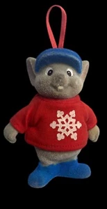Vtg 1990 McDonalds Christmas Ornament Bernard Disney The Rescuers Down Under Toy - Picture 1 of 15