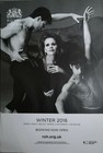Royal Opera House campaign poster rare. Renee Fleming. Alexander Campbell. James
