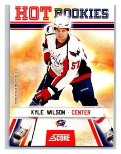 (HCW) 2010-11 Score Glossy #516 Kyle Wilson Blue Jackets Mint