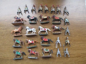 Wargames 25mm Napoleónica. Mezcla de jinetes y caballos. Minifiguras - Imagen 1 de 5