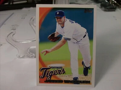 2010 Topps Baseball  #277 - Jarrod Washburn - Detroit Tigers  10-2124 - Image 1 of 2