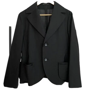 Yohji Yamamoto Black Blazer Tailored Jacket - Bild 1 von 9