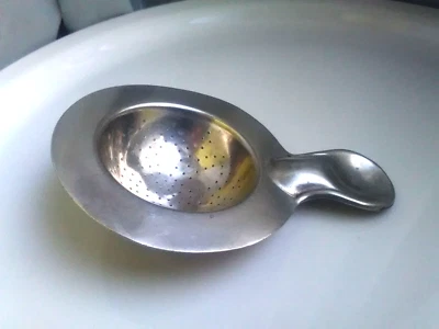 Berndorf Arthur Krupp Tee- Sieb Kaffee- Filter versilbert 1880 -1927 antik - Bild 1 von 4