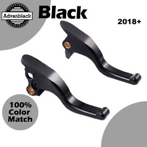 Black Brake Short Clutch Hand Lever Fits Low Rider ST Heritage Classic 2018+