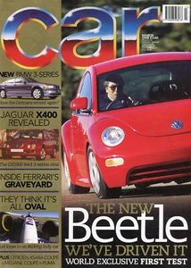 CAR magazine March 1998 Jaguar S-Type BMW 3 VW new Beetle Puma Megane Ferrari - Picture 1 of 1