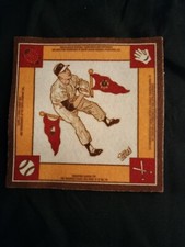 2005 Topps Turkey Red B 18 Baseball Blanket MICKEY MANTLE