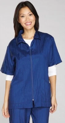 GROOMING GROOMER STYLIST BARBER Vet Tech Hair Water Resistant Nylon JACKET Coat - Image 1 of 4