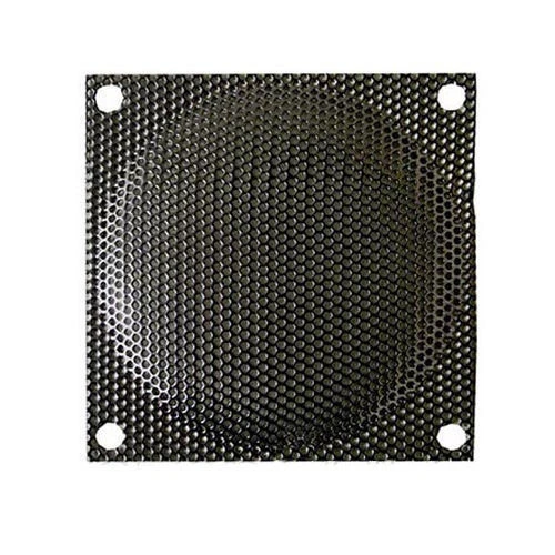80mm Steel Mesh Fan Filter/Guard, Black - Image 1 of 1