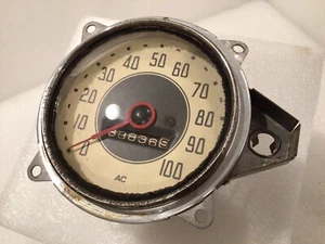 1936 -39 CHEVROLET A.C. AUTOMOBILE SPEEDOMETER - Original OEM - Picture 1 of 12