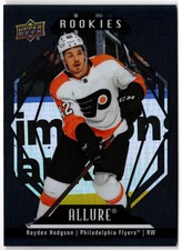 2022-23 Upper Deck Allure Black Rainbow HAYDEN HODGSON #149 Philadelphia Flyers