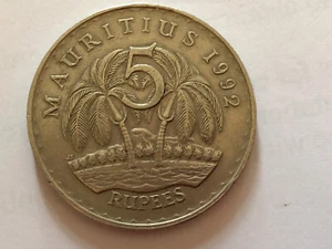 Mauritius - 5 Rupien 1992 - Bild 1 von 2