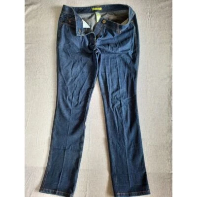 Jeans Sigrid Olsen Feminino 8 Azul Elastano Algodão Bootcut Cintura Média - Imagem 1 de 4