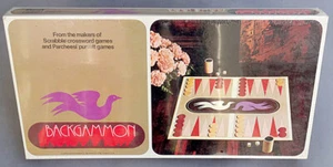 Selchow & Righter Backgammon Game NEW Sealed Gift-Quality Board w/ Wooden Pieces - Picture 1 of 4