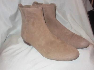 C. WONDER CHELSEA TAN SUEDE ANKLE BOOTS ~ 10M — 第 1/4 张图片