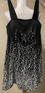 SWIMSUITS FOR ALL Womens Bathing Suit Top Swimsuit Swimdress NWT - Sz 8 - Picture 1 of 8