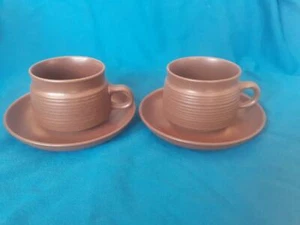 Denby Mayflower 2 x Tea Cups and Saucers - Picture 1 of 3