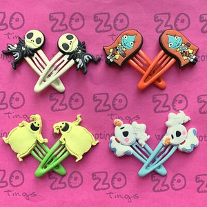Nightmare Before Christmas Snap Hair Clips - Picture 1 of 10