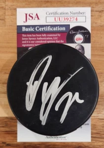 Patric Hornqvist Signed Puck w/ JSA COA #UU39274 Pittsburgh Penguins Panthers - Picture 1 of 2