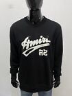 Amiri Sweatshirt 22 With Logo Size Xl Man Black Cotton Sweatshirt Man T-Shirt