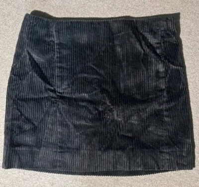 Minifalda de pana negra mediana COS para mujer talla 38  Foto 1 de 4