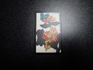 Pokemon Traditional Poker Playing Card Hanafuda Beedrill Weedle #1 NM- or NM/EX - Picture 1 of 14