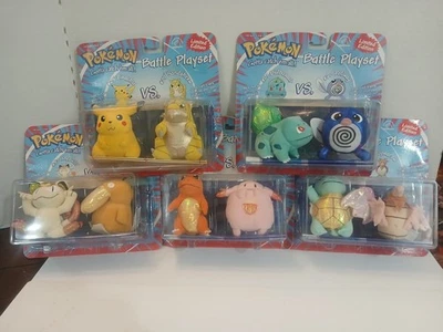 VINTAGE POKEMON VERY LIMITED EDITION PLAYSET 2 POKEMON IN EACH SET ALL 5 SETS - Image 1 of 4
