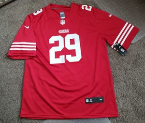 Maglia NFL Nike San Francisco 49ers Uomo XXL #29 Talanoa Hufanga Nuova con etichette - Foto 1 di 5