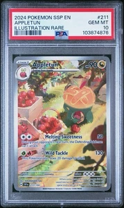 Appletun 211/191 Sv08: Surging Sparks Holo PSA 10 Gem Mint - Picture 1 of 3